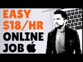 Easy $18 per Hour Remote Work-From-Home Job at Apple 2020 Easy $18 per Hour Remote Work-From-Home Job at Apple 2020