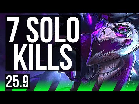 SHACO vs ZED (JGL) | 55k DMG, 7 solo kills, Legendary | EUW Master | 25.9
