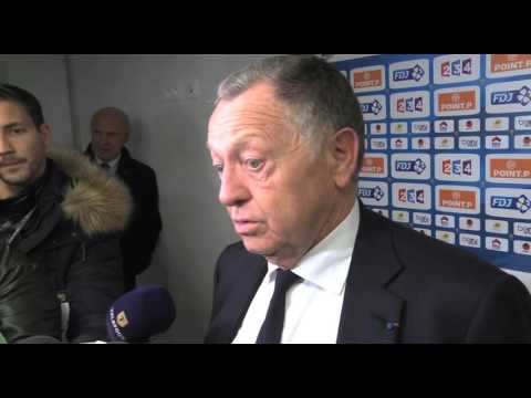 Jean Michel Aulas sur le possible départ de Claudio Beauvue