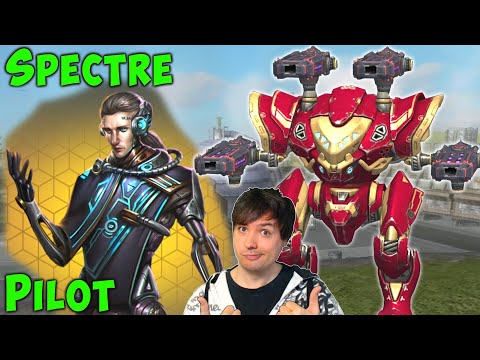 Legendary Spectre Pilot with Damage Boost - War Robots Mk2 Gameplay WR