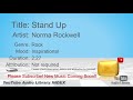 New Free Music 2018 Stand Up Norma Rockwell Rock Inspirational YouTube Audio Library BGM