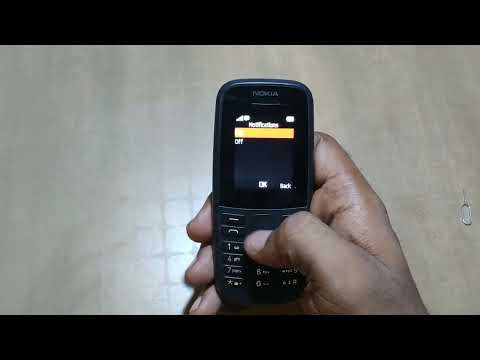 how to notification off Nokia keypad phone