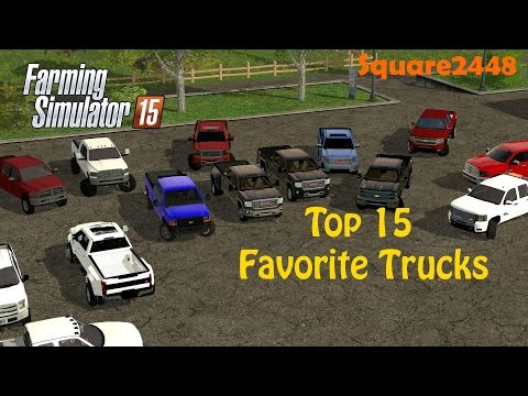 FS15: Top 15 Favorite Trucks