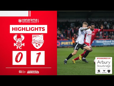 📺 HIGHLIGHTS | 4 Feb 23 | Harriers 0-1 Scarborough Athletic