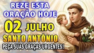 ✨FAÇA ESTA ORAÇÃO NO DIA DE SANTO ANTÔNIO E PEÇA 3 GRAÇAS URGENTES! 🙏