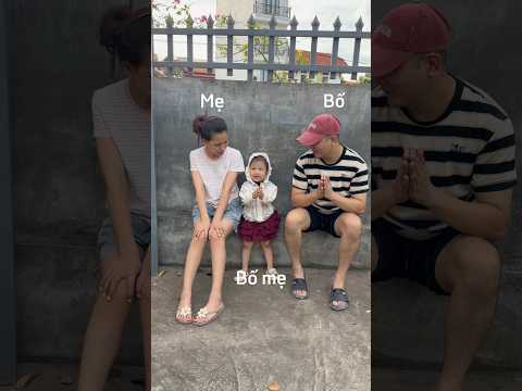 Bố-mẹ, cô-chú …. #funnyvideo #funny