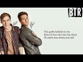 Big Time Rush - You're Not Alone (Lyrics)