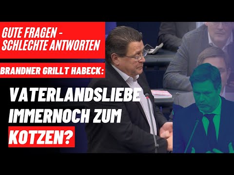 Vaterlandsliebe immernoch zum Kotzen? Brandner grillt Habeck! (Gute Fragen - schlechte Antworten)