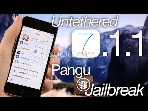 NEW Jailbreak 7.1.1 Untethered Pangu iOS 7.1.1 iPhone 5S,5C 4S,4,iPad Mini 2, Air,4,3 & iPod Touch 5