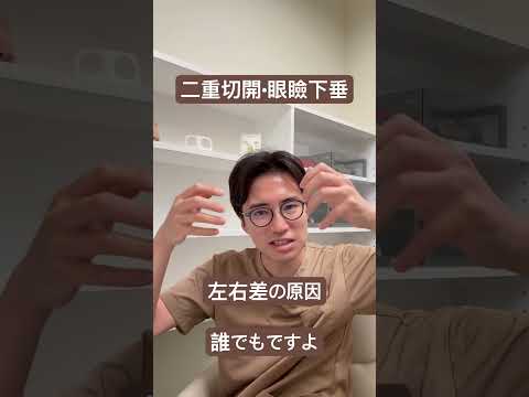 医学科 右目が出目、左目が奥目