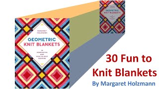 From Knitting Needles to Book: The story of the Geometric Knit Blankets book