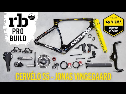 INSIDE Jonas Vingegaards new Cervélo S5 2026 | WorldTour Dream Build (7.310 g) #cervelo #vingegaard