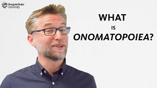 "What is Onomatopoeia?": A Literary Guide for English Students and Teachers
