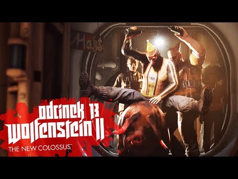 Zagrajmy w Wolfenstein II The New Colossus #13 - IMPREZKA URODZINOWA! - PC