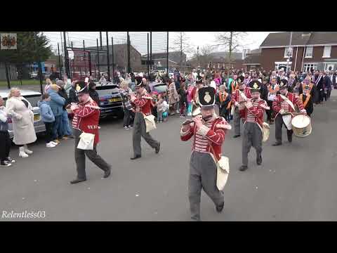 Sir Henry Inglesby Fife & Drum (No.2) @ Belfast Junior Orange Easter Tuesday Parade ~11/04/23 (4K)