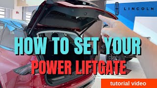 Lincoln Power Liftgate Hack | Set the Perfect Height in Seconds!