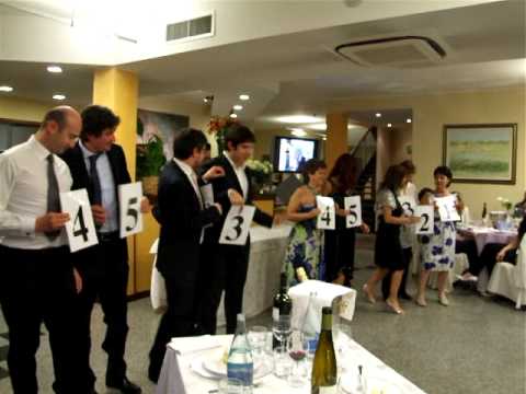 GIOCHI SPOSI  ALEX & CLAUDIA ANIMAZIONE CANTANTI MATRIMONI MILANO 338.70.63.620.AVI