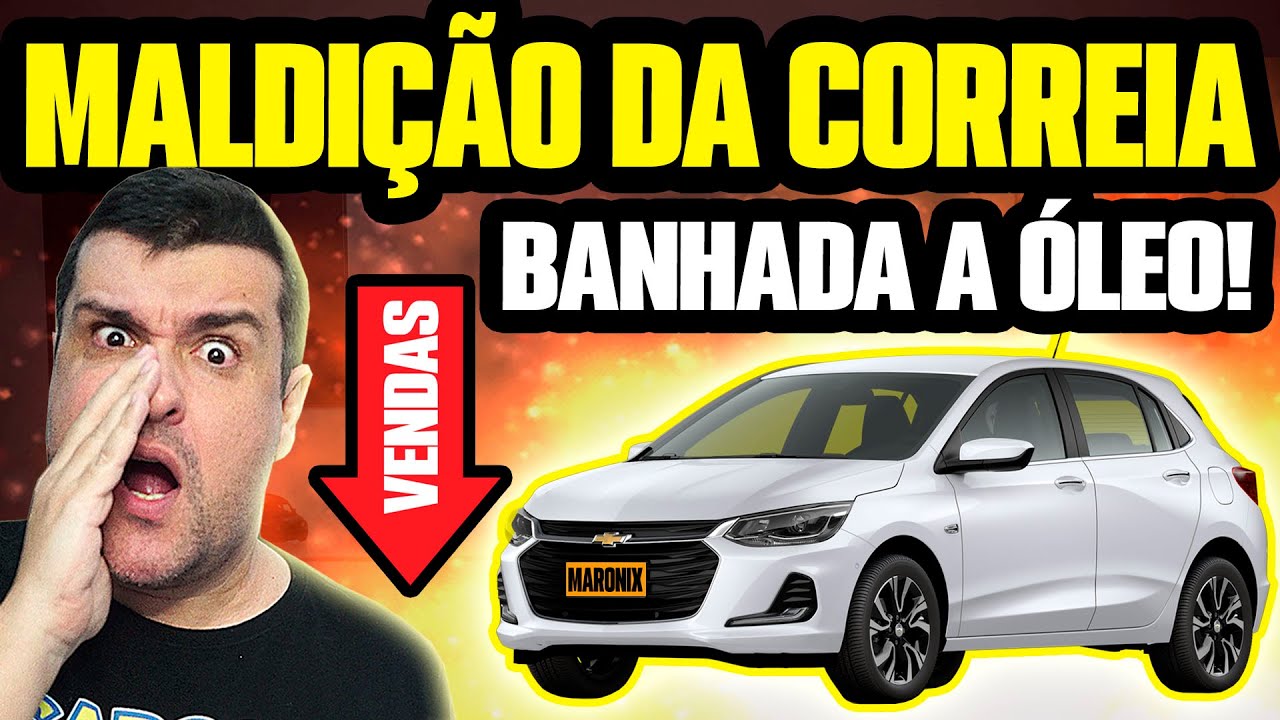 ONIX ENCALHA e PREOCUPA CHEVROLET! CULPA da CORREIA BANHADA A ÓLEO: E AGORA?