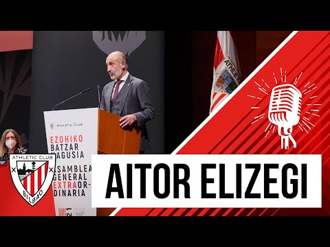 Imagen de portada del video 🎙️️ Aitor Elizegi | Valoración Asamblea General Extraordinaria