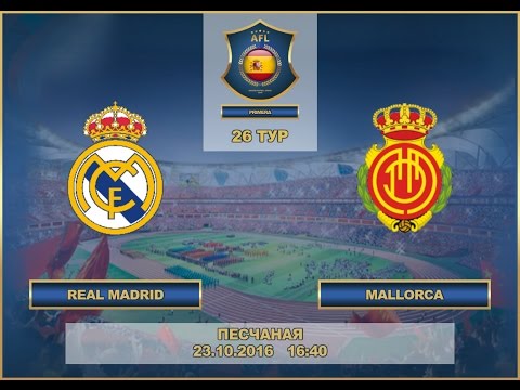 AFL. Spain. Premier League. 26 Tour. Real Madrid - Mallorca