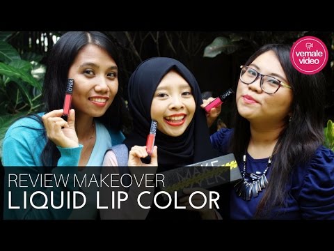 Review - Full Swatches Make Over Liquid Lip Color