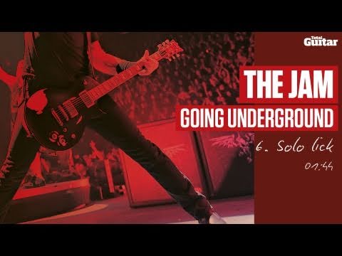 Guitar Lesson: The Jam 'Going Underground' -- Part Six -- Solo Lick (TG217)