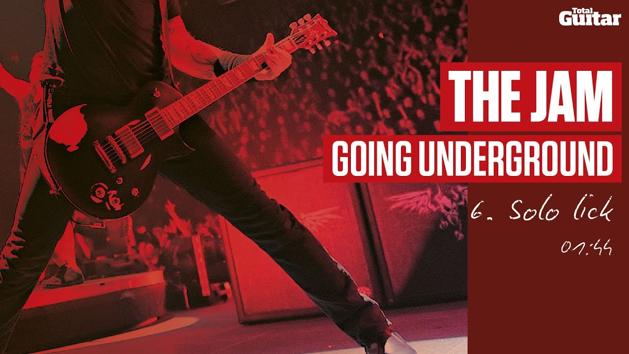 Guitar Lesson: The Jam 'Going Underground' -- Part Six -- Solo Lick (TG217) - YouTube