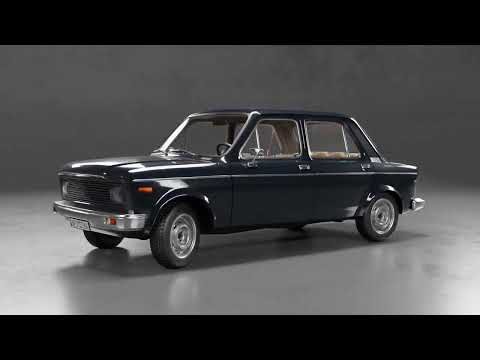 Fiat 128 3D Model Preview
