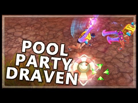 Pool Party Draven - Skin Spotlight - League of Legends