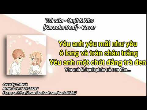 Trà Sữa - Quýt (Orange) & Nho - [Karaoke Acoustic instrumetal Beat] -  (Beat Tặng)
