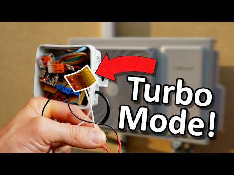 Apparently You Can Hack an Air Conditioner! (+30% Power)