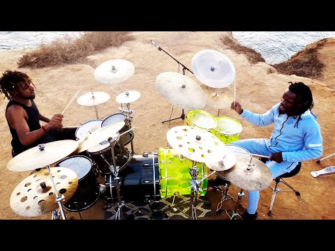 The Craziest Drum Shed Ever!! Fred Boswell Jr. and Xavier Ware