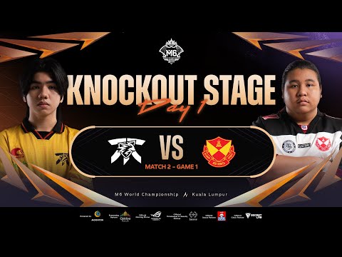 [ENG] M6 Knockout Stage Day 1 | SRG VS FNOP Game 1