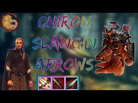 CHIRON MID: ABILITY BASED CHIRON WITH ATALANTAS| Ranked SMITE