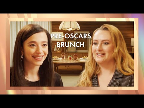 Mikey Madison & Amelia Dimoldenberg Tease The Chicken Shop Date Movie At Pre Oscars Brunch