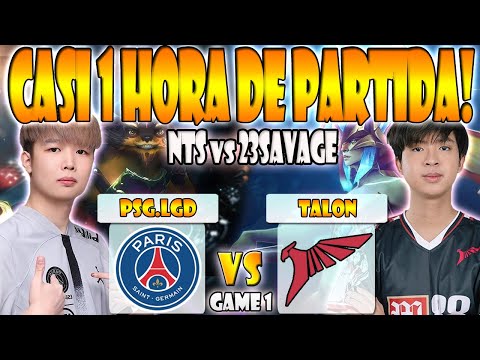 PSG.LGD VS TALON BO3[GAME 1] NOTHINGTOSAY, SHIRO VS 23SAVAGE, MIKOTO - DREAMLEAGUE SEASON 20- DOTA 2