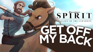 &quot;Get Off My Back!&quot; - Caleb Hyles (from Spirit: Stallion of the Cimarron)