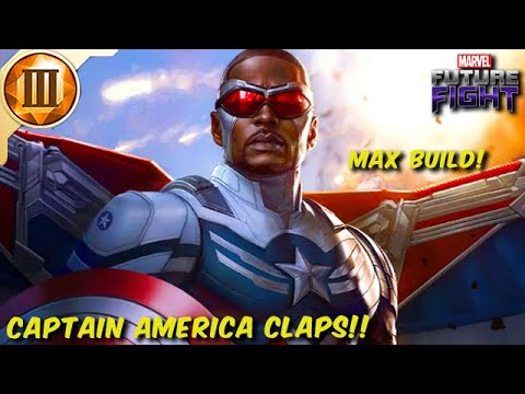 CAPTAIN AMERICA goes TRUE GOD MODE!! Solo King No Supports - Marvel Future Fight