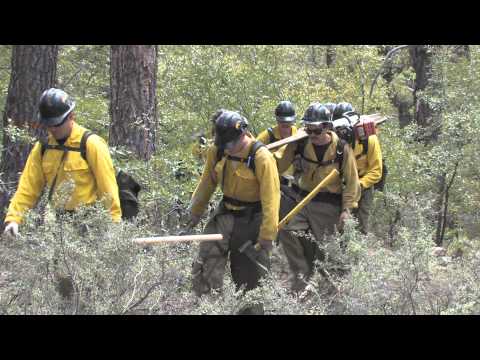 2010 Granite Mountain Hotshots train hard