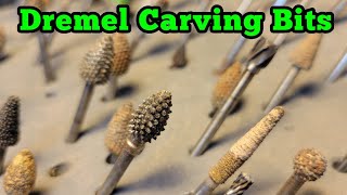 All the different types of Dremel carving bits. Back to the basics.