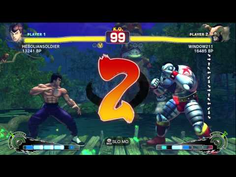 HEBOLIANSOLDIER [Fei] vs WINDOW211 [Zangief] SSF4 Japanese Online Ranked Matches - TRUE-HD