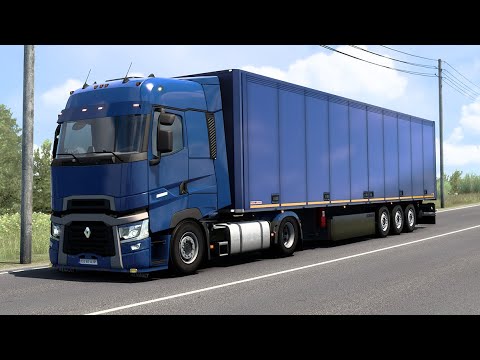 ETS2 1.40 - Euro Truck Simulator 2 - Renault T Range - Craiova (RO) to Seghedin (HU)