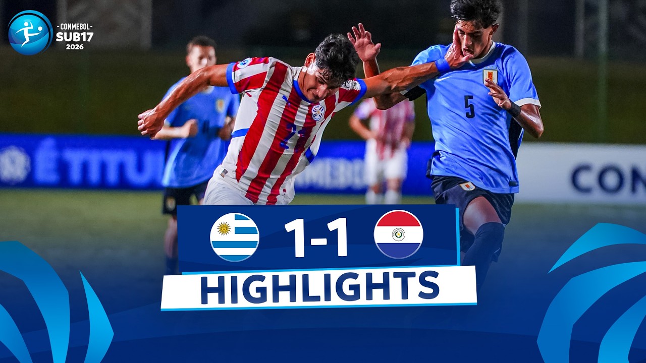Uruguay U17 vs Paraguay U17 Highlights