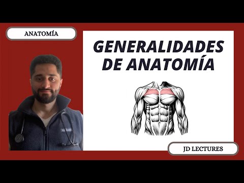 GENERALIDADES DE ANATOMÍA (PLANOS, EJES, TERMINOLOGÍA) | ANATOMÍA