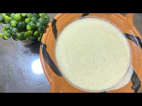 SALSA CREMOSA DE HABANERO (Rica y Fácil)