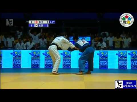 Varlam Liparteliani (GEO) - Dong Han Kwak (KOR) [-90kg] bronze