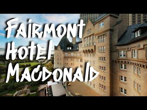 I Stayed In A Castle... in Alberta?! || The Fairmont Hotel Macdonald in Edmonton