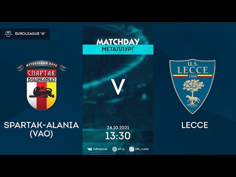 AFL21. Euroleague A2. 1/4. Spartak-Alania (VAO) - Lecce