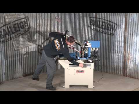 Baileigh Industrial BS-250M Mitering Horizontal Bandsaw