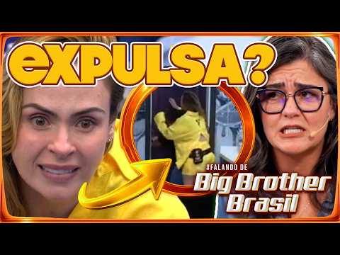 💣🚨BBB26: EXPULSA? Ana Paula SURTA, parte pra cima de Cowboy, ATINGE Milena e AMASSA chapéu!